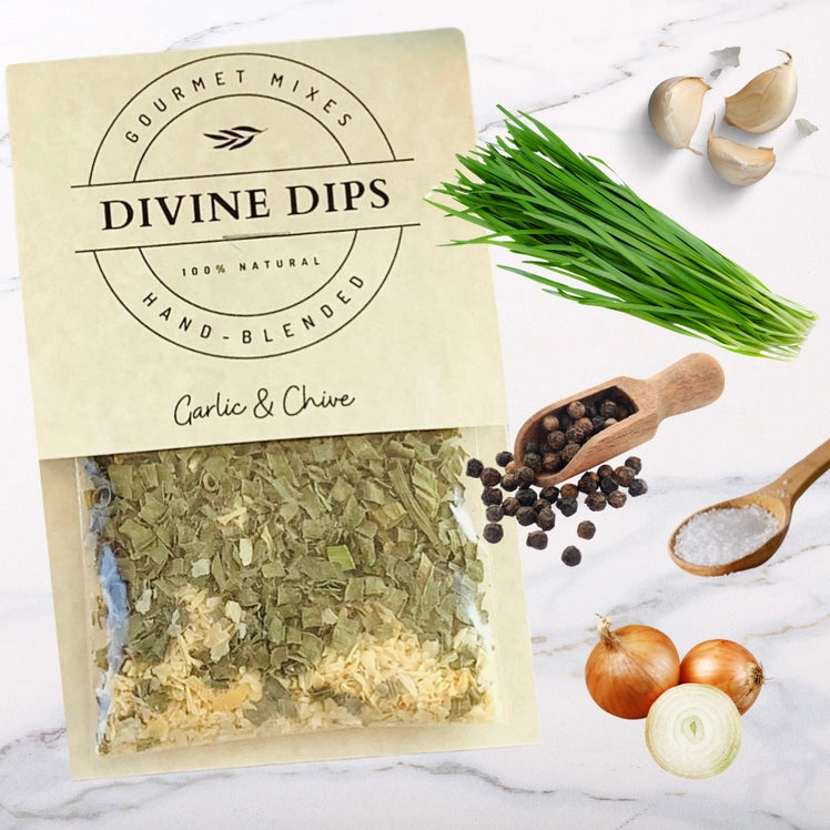 Garlic & Chive Seasoning Dip Mix & Cheese Ball Spices