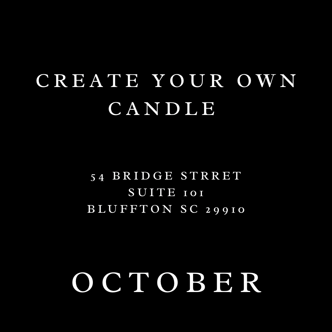 Create Your Own Candle | One Seat | October