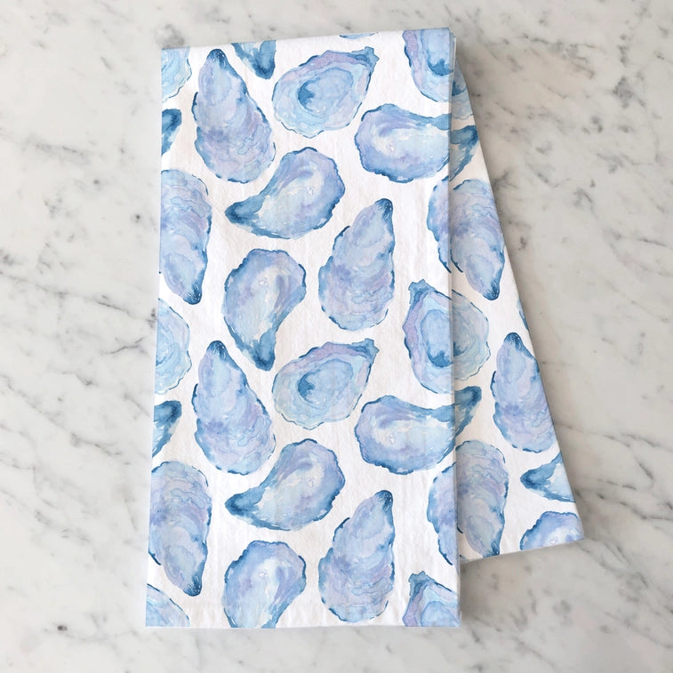 Dish Towel | Oyster Shell Kitchen Towel | Tea Towel