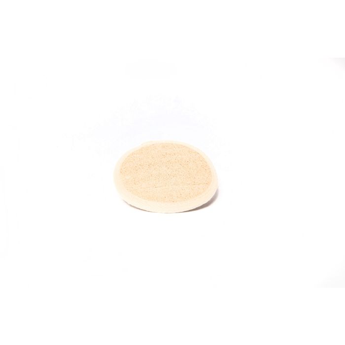 3" Round Loofah Pad w/ Terry Back