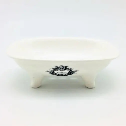 Vintage Ceramic Tub Soap Holder