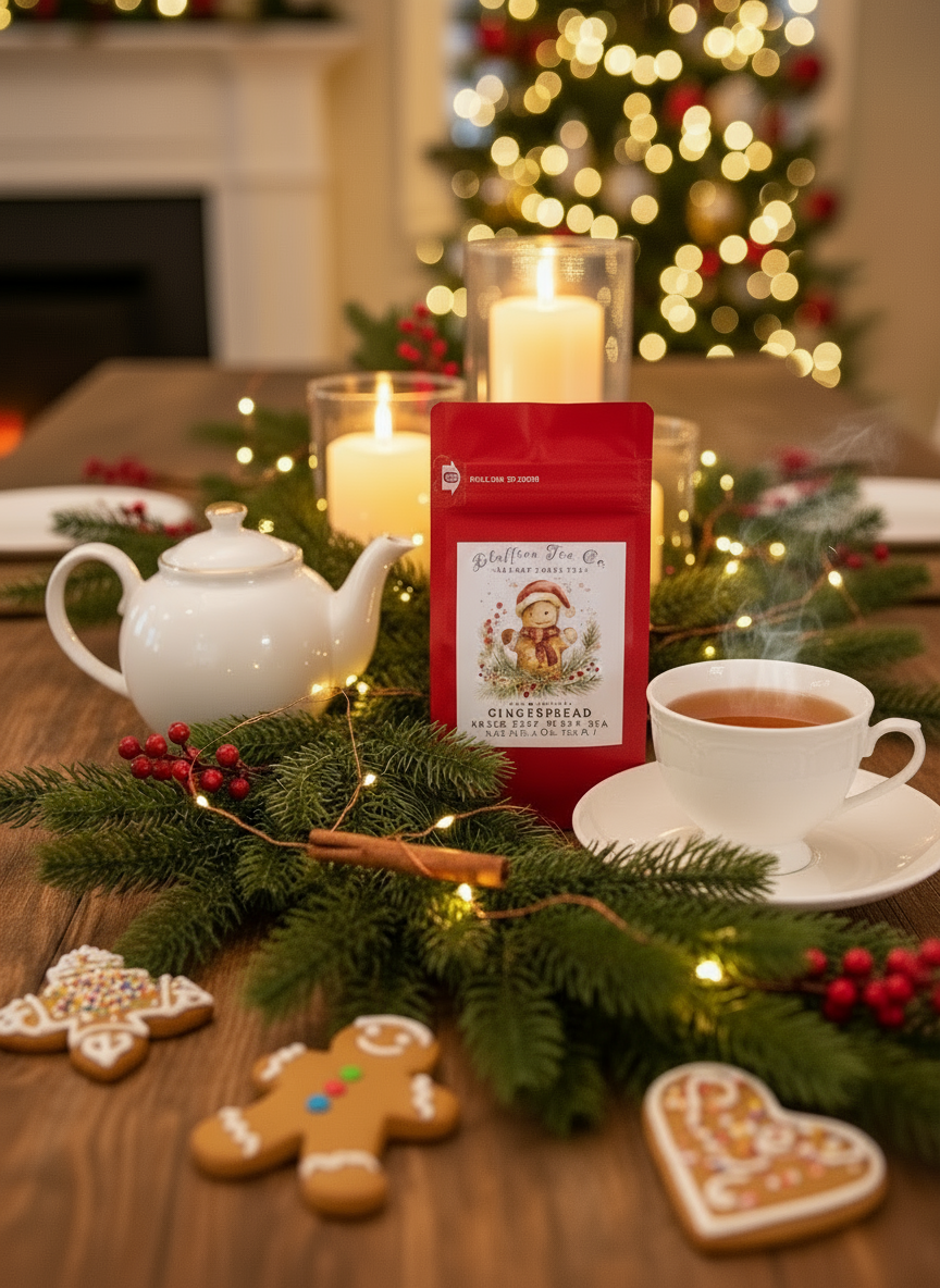 Bluffton Tea Co | Gingerbread - Holiday Blend | Loose Leaf Tea | 2 oz.