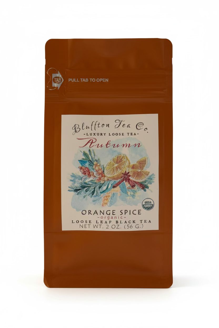Orange Spice Bluffton Tea Co 2 oz.
