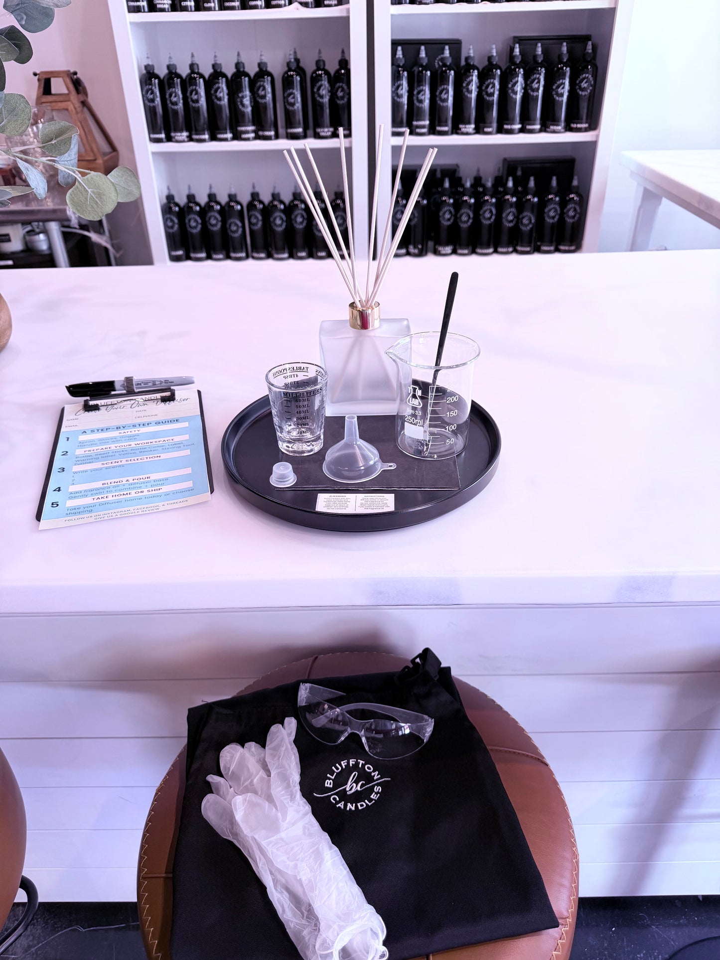 Create Your Own Reed Diffuser | One Seat (one reed diffuser)