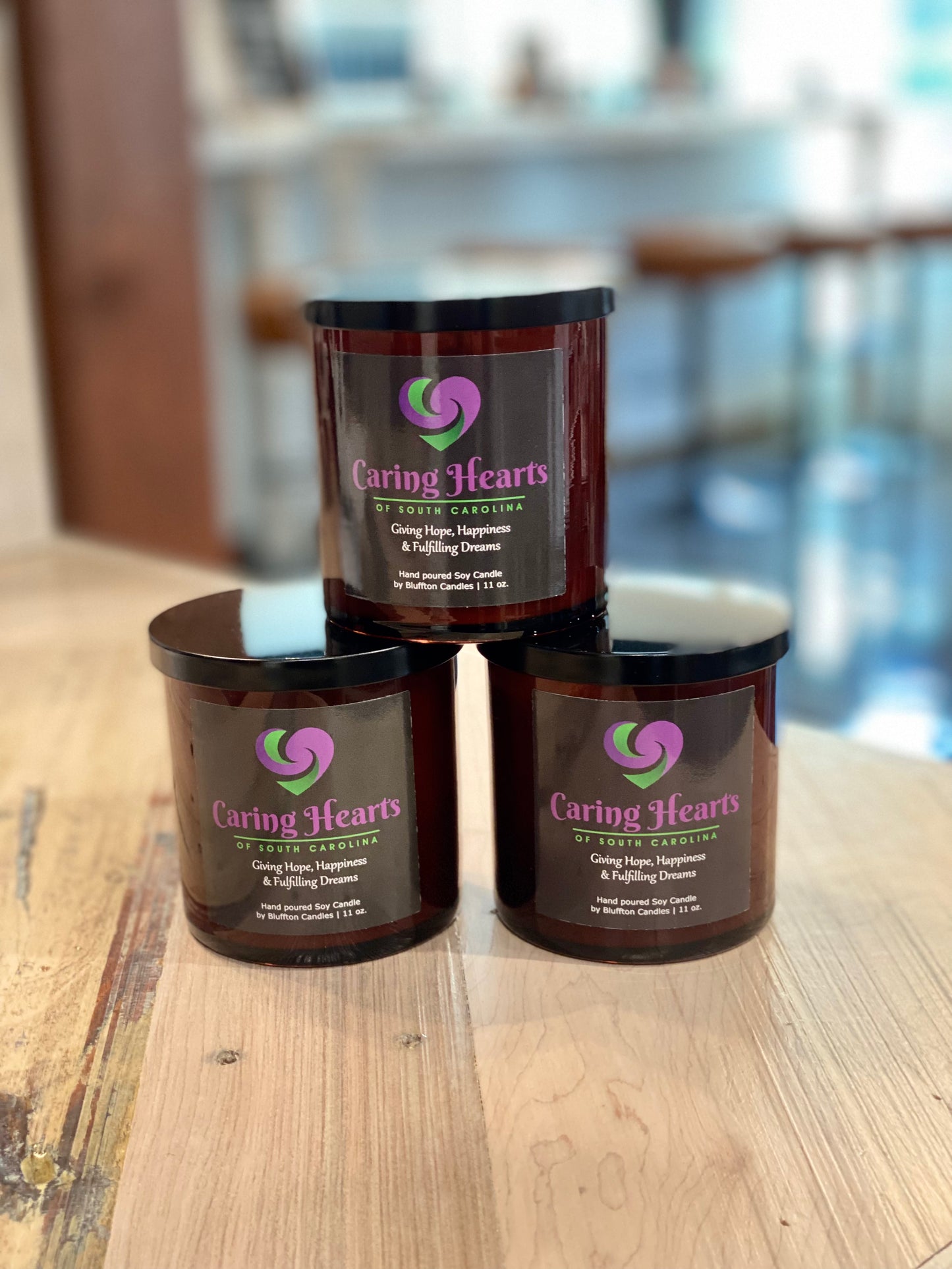 Caring Hearts of South Carolina Candle | 11 oz