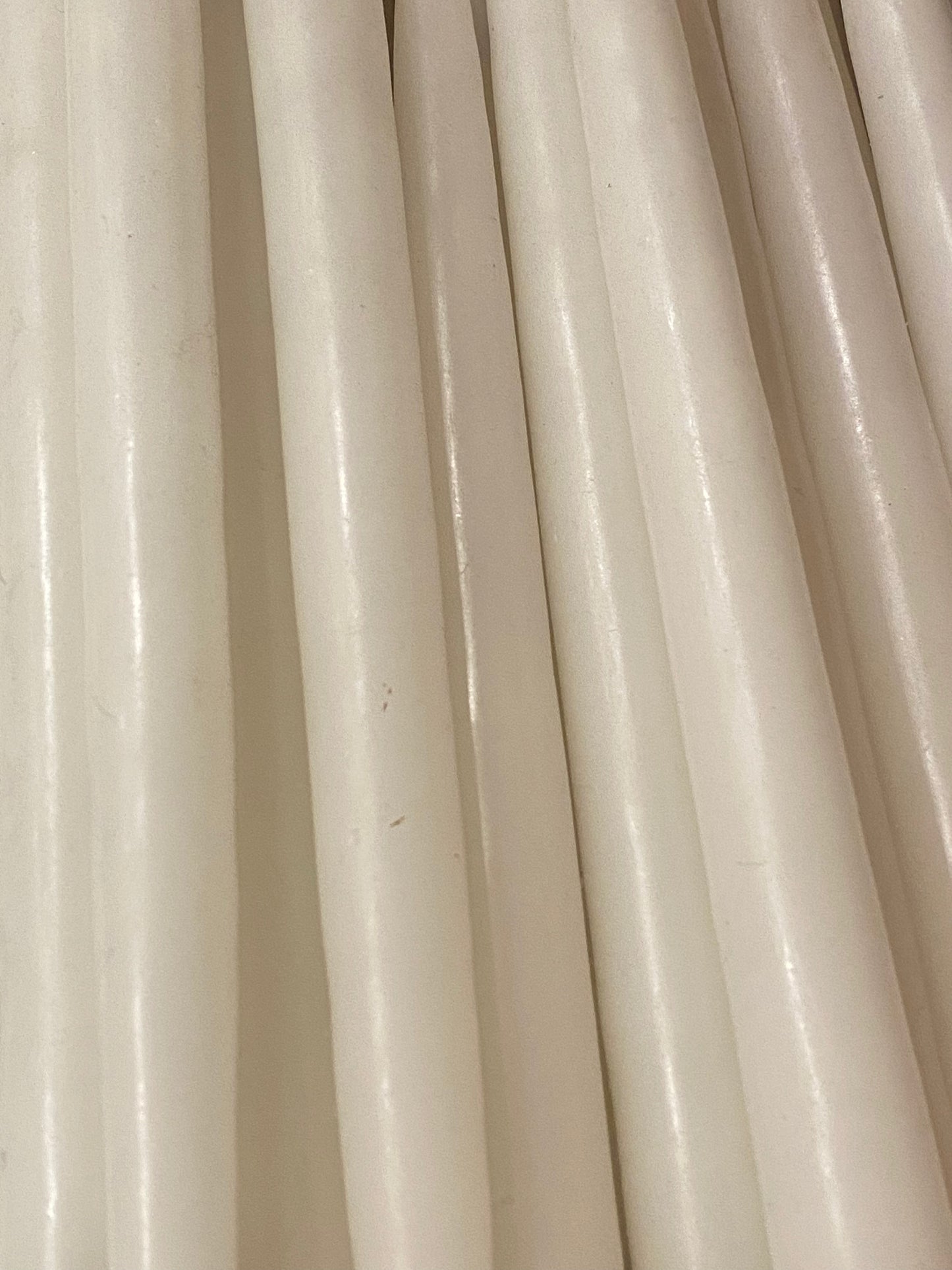 Taper Candle | White | 10 inch | Dripless | Smokeless with self-fitted end