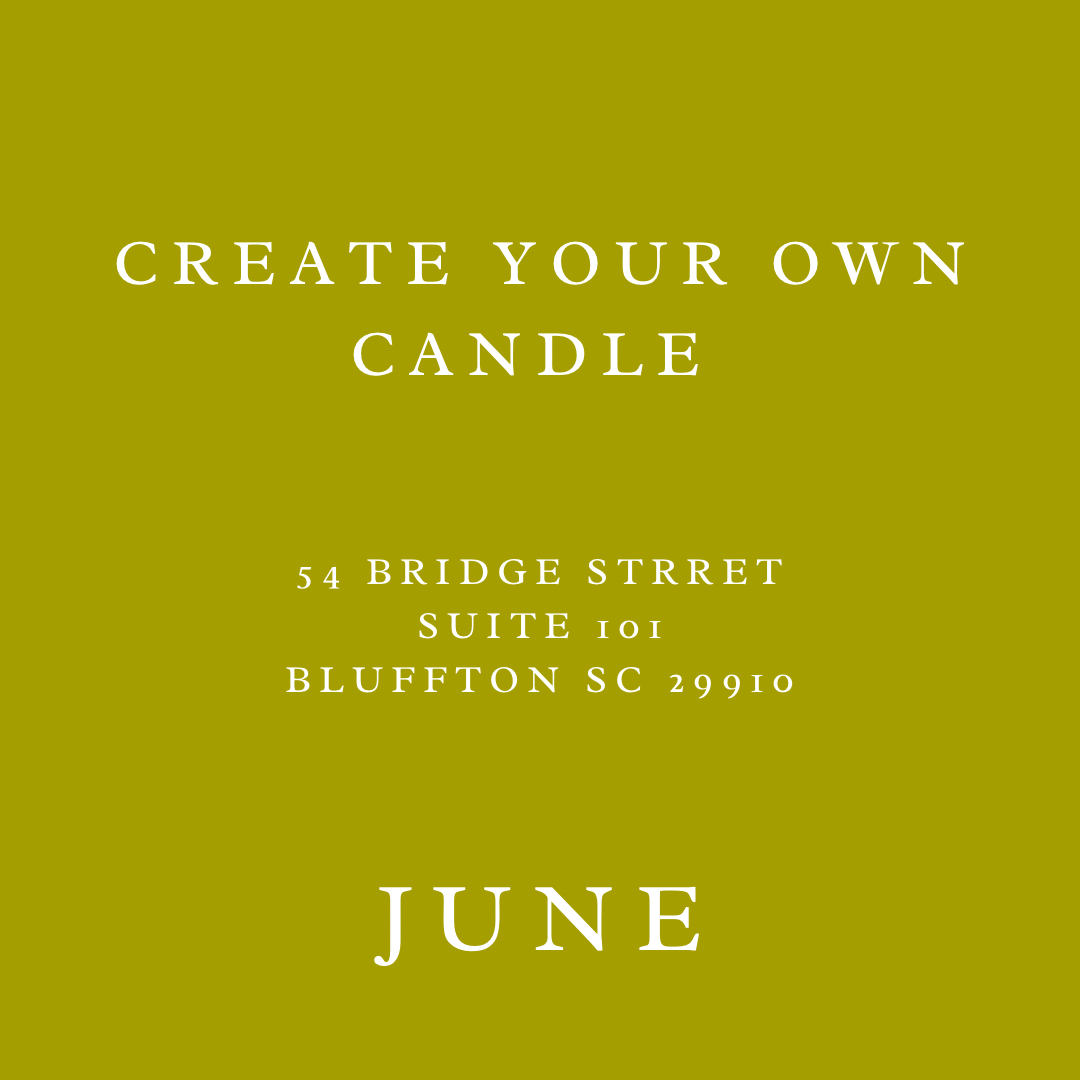 Create Your Own Candle | One Seat | June