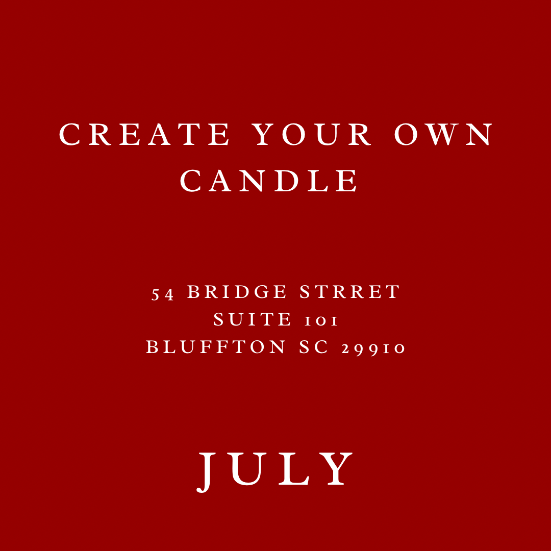 Create Your Own Candle | One Seat | July