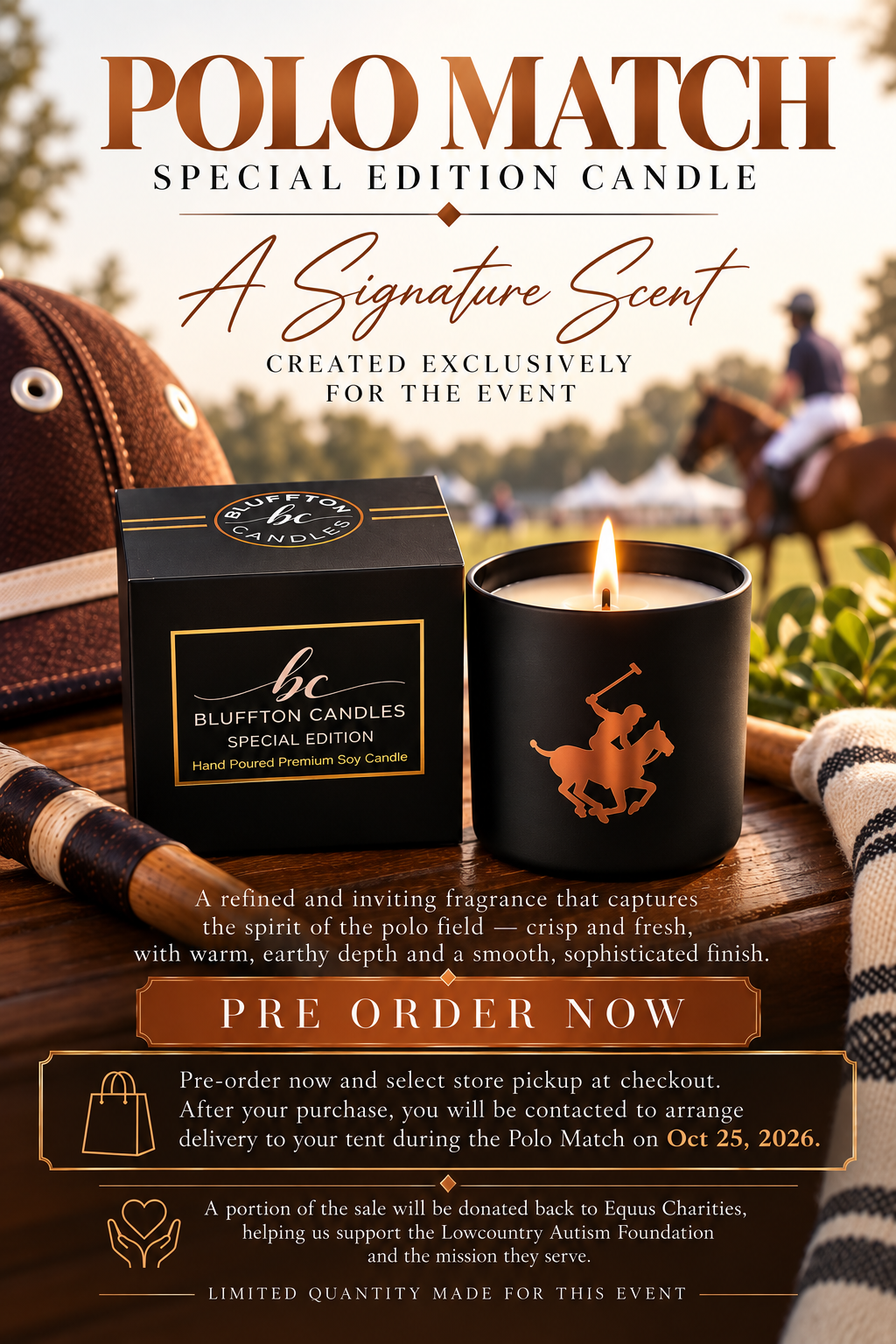 Pre-order | Polo Match Candle