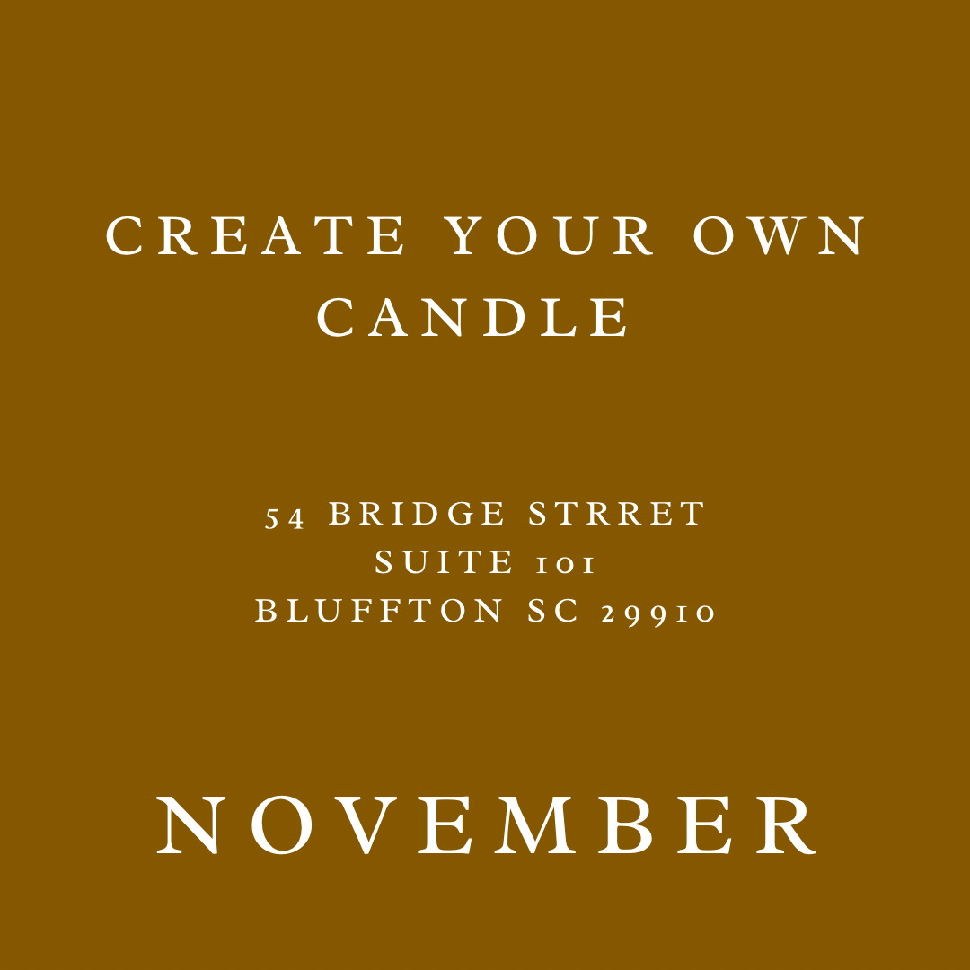 Create Your Own Candle | One Seat (one candle) | November