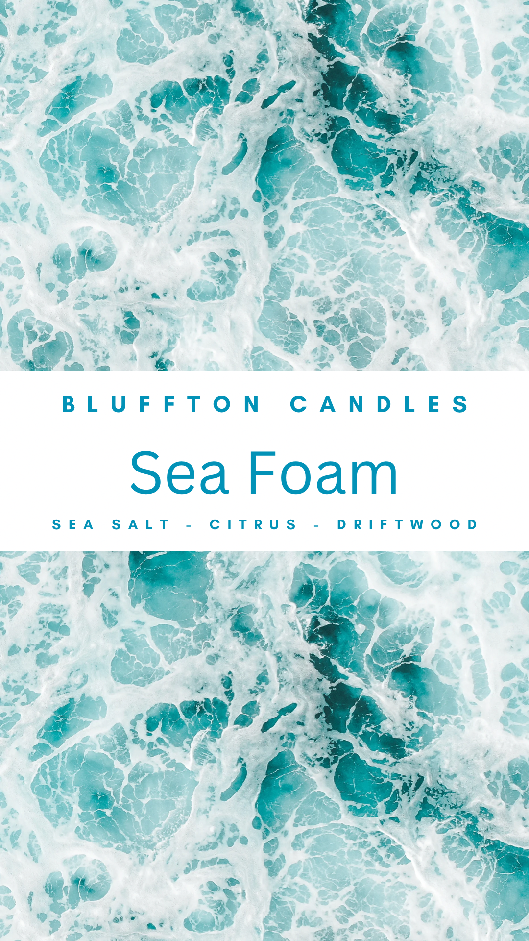 White Glass | Sea Foam 11 oz.