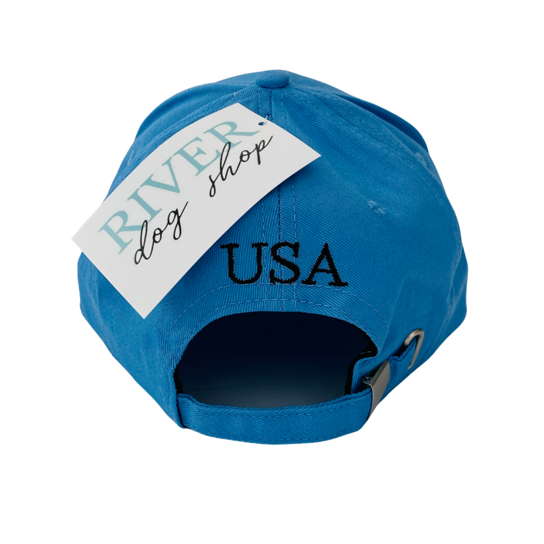 River Dog Shop Hat | Bluffton State Of Mind | Light Blue