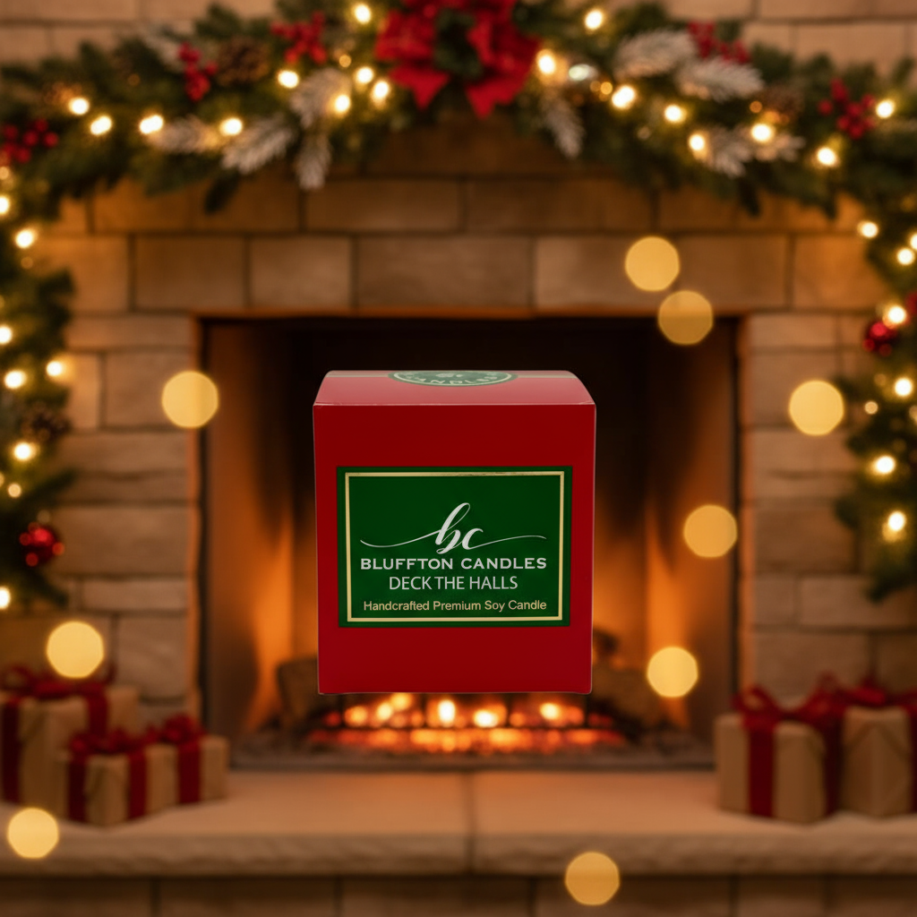 White Glass | Deck The Halls | 11 oz.