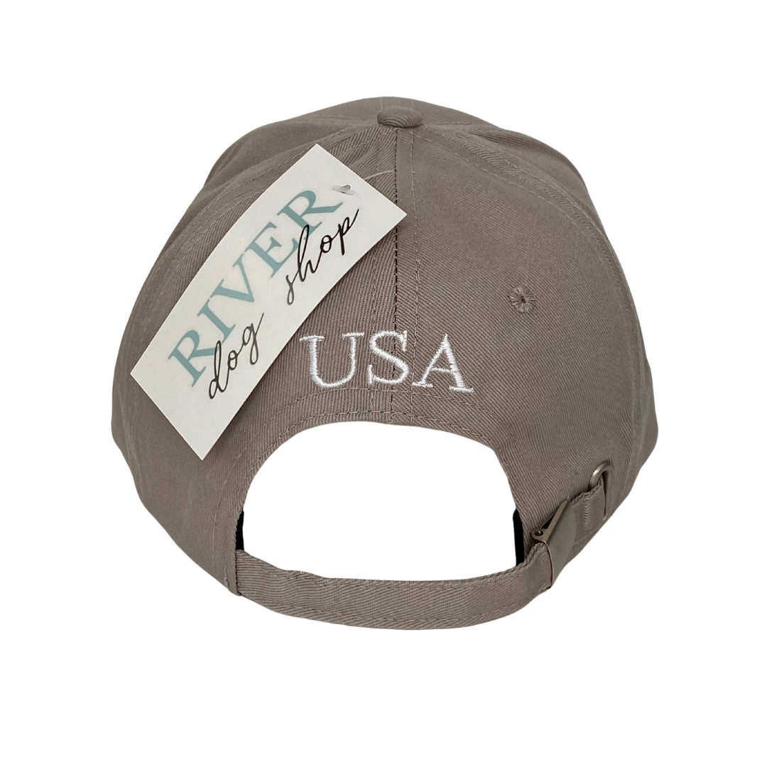 River Dog Shop Hat | Hilton Head Island | Gray