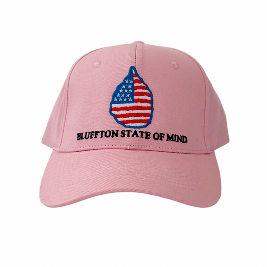 River Dog Shop Hat | Bluffton State Of Mind | Pink