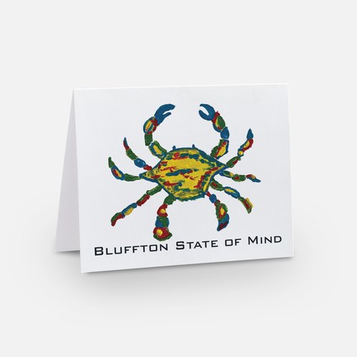 Note Card | Crab - Bluffton Candles