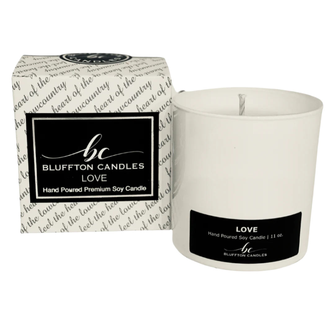 White Glass | Love | 11 oz.