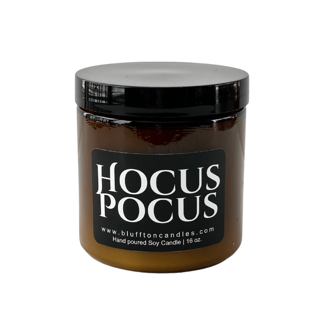 Hocus Pocus | 2 Wick | Amber Glass | 16 oz.