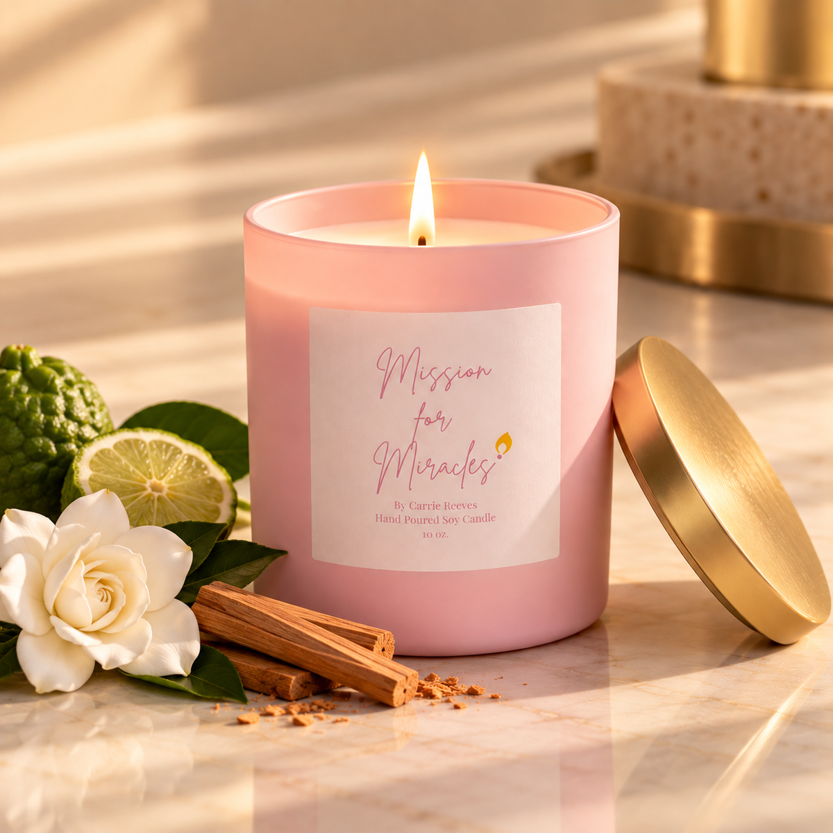 Coming Soon | Mission for Miracles 10 oz. Soy Candle