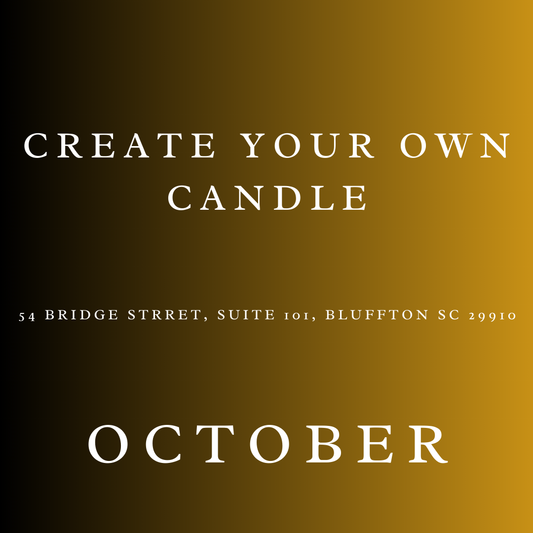 Create Your Own Candle | One Seat (one candle) | October