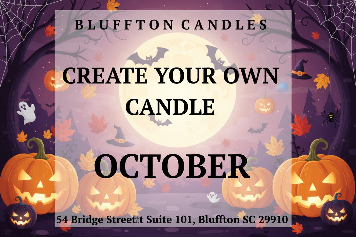Create Your Own Candle | One Seat (one candle) | October