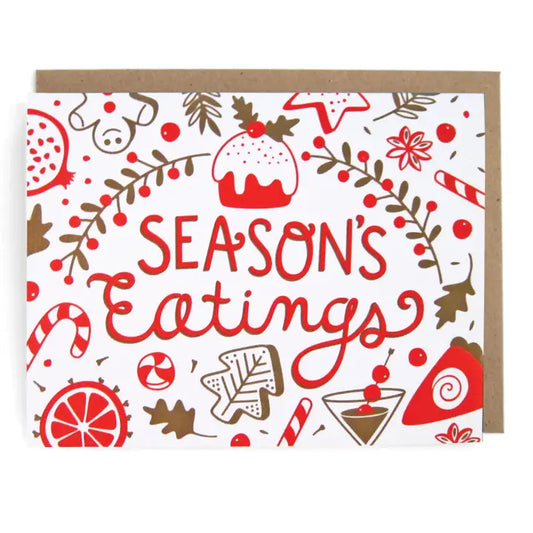 Note Card | Season's Eatings Holiday Greeting Card