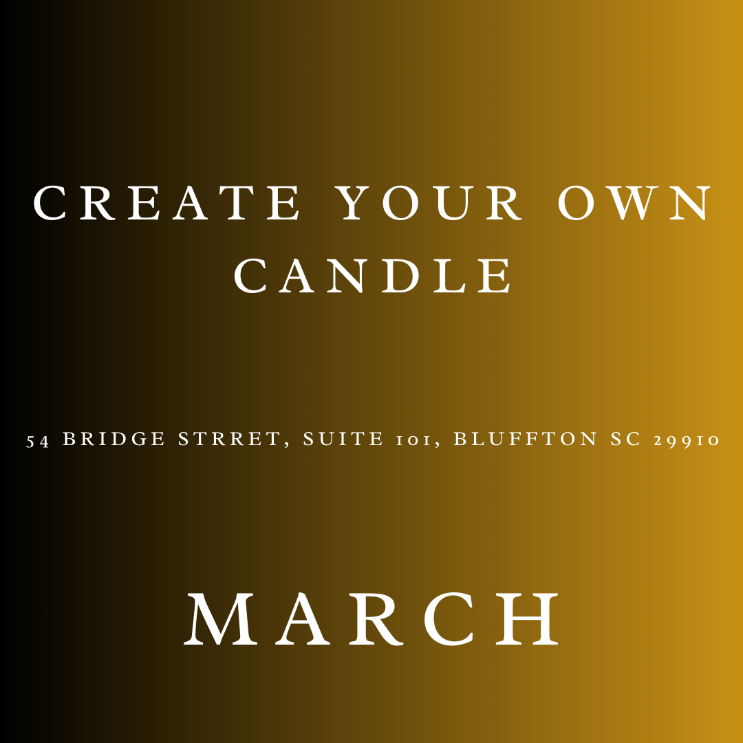 Create Your Own Candle | One Seat (one candle) | March