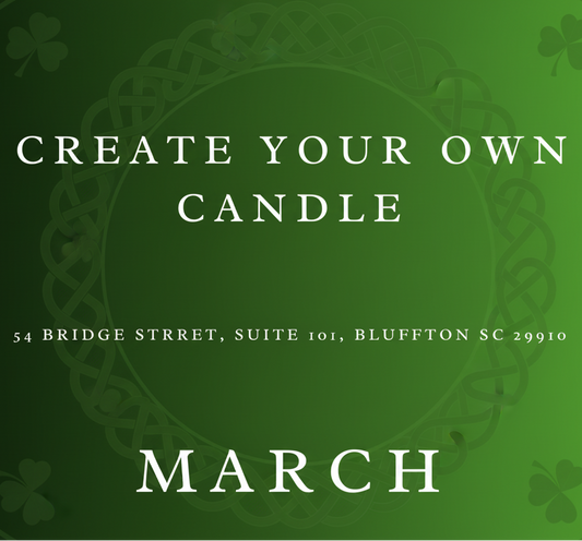 Create Your Own Candle | One Seat (one candle) | March