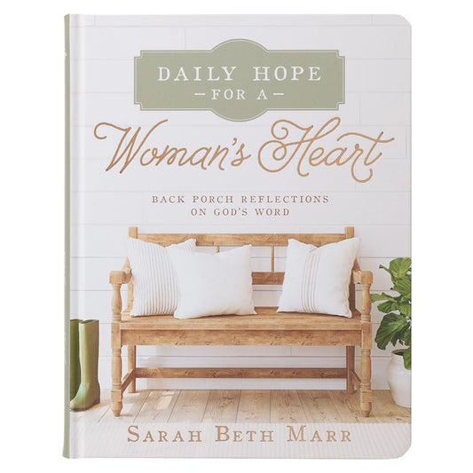 Devotional Daily Hope For A Woman's Heart Hardcover