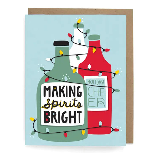 Note Card | Spirits Holiday Greeting Card