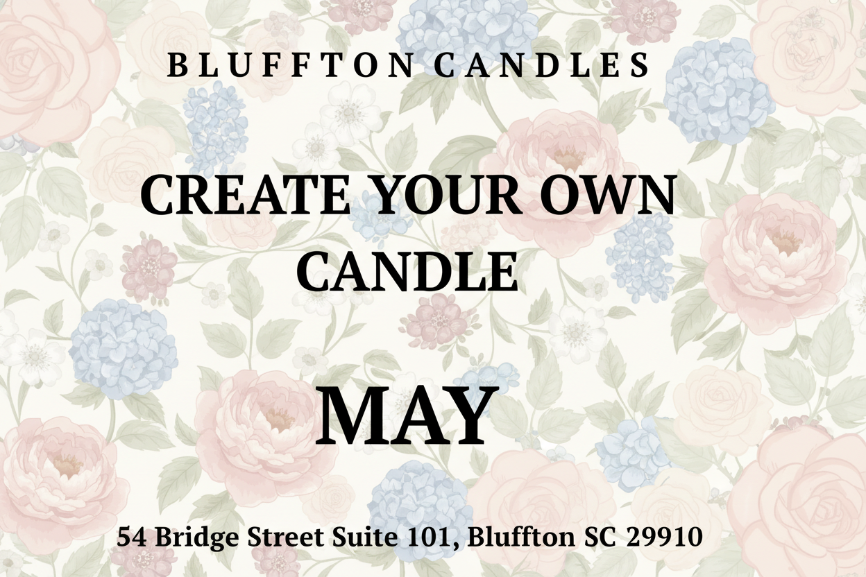 Create Your Own Candle | One Seat (one candle) | May