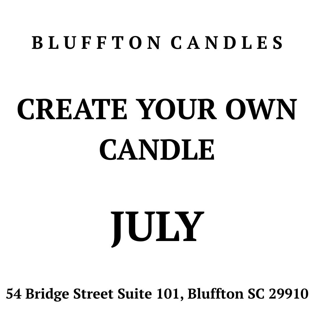 Create Your Own Candle | One Seat (one candle) | July