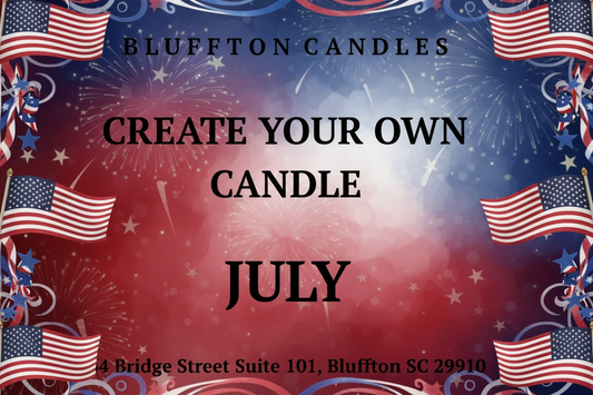 Create Your Own Candle | One Seat (one candle) | July