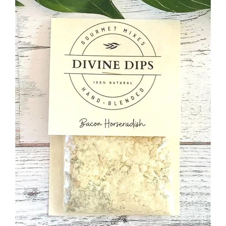 Bacon Horseradish Seasoning Dip Mix & Cheeseball