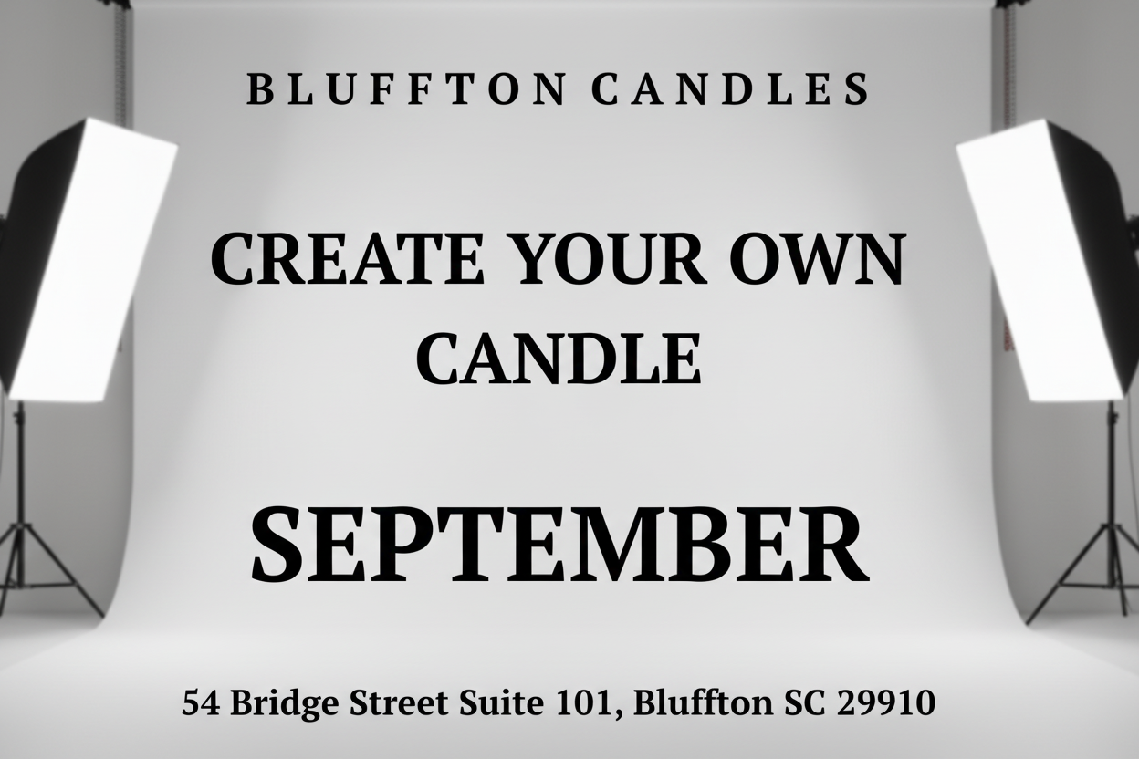 Create Your Own Candle | One Seat (one candle) | September
