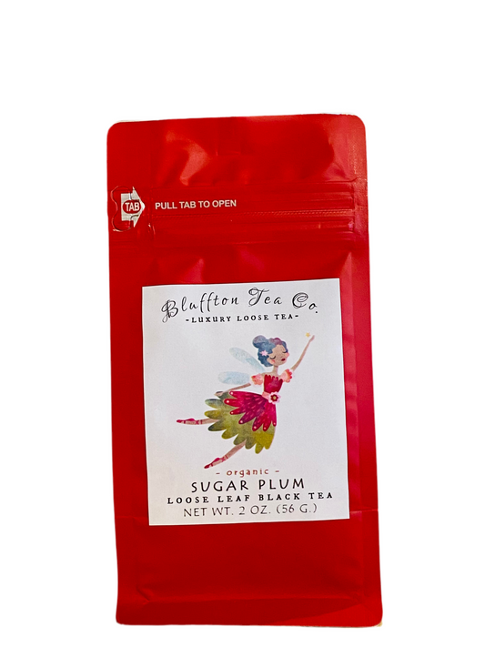 Bluffton Tea Co | Sugar Plum - Holiday Blend | Loose Leaf Tea | 2 oz.