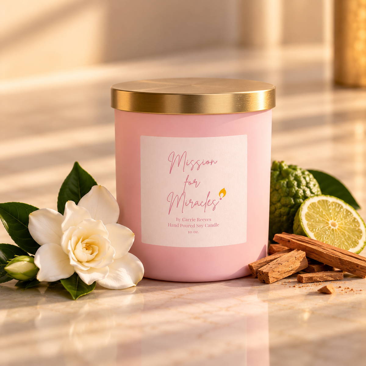 Coming Soon | Mission for Miracles 10 oz. Soy Candle