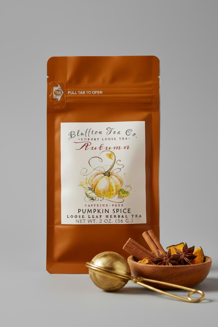 Pumpkin Spice Bluffton Tea Co 2 oz.