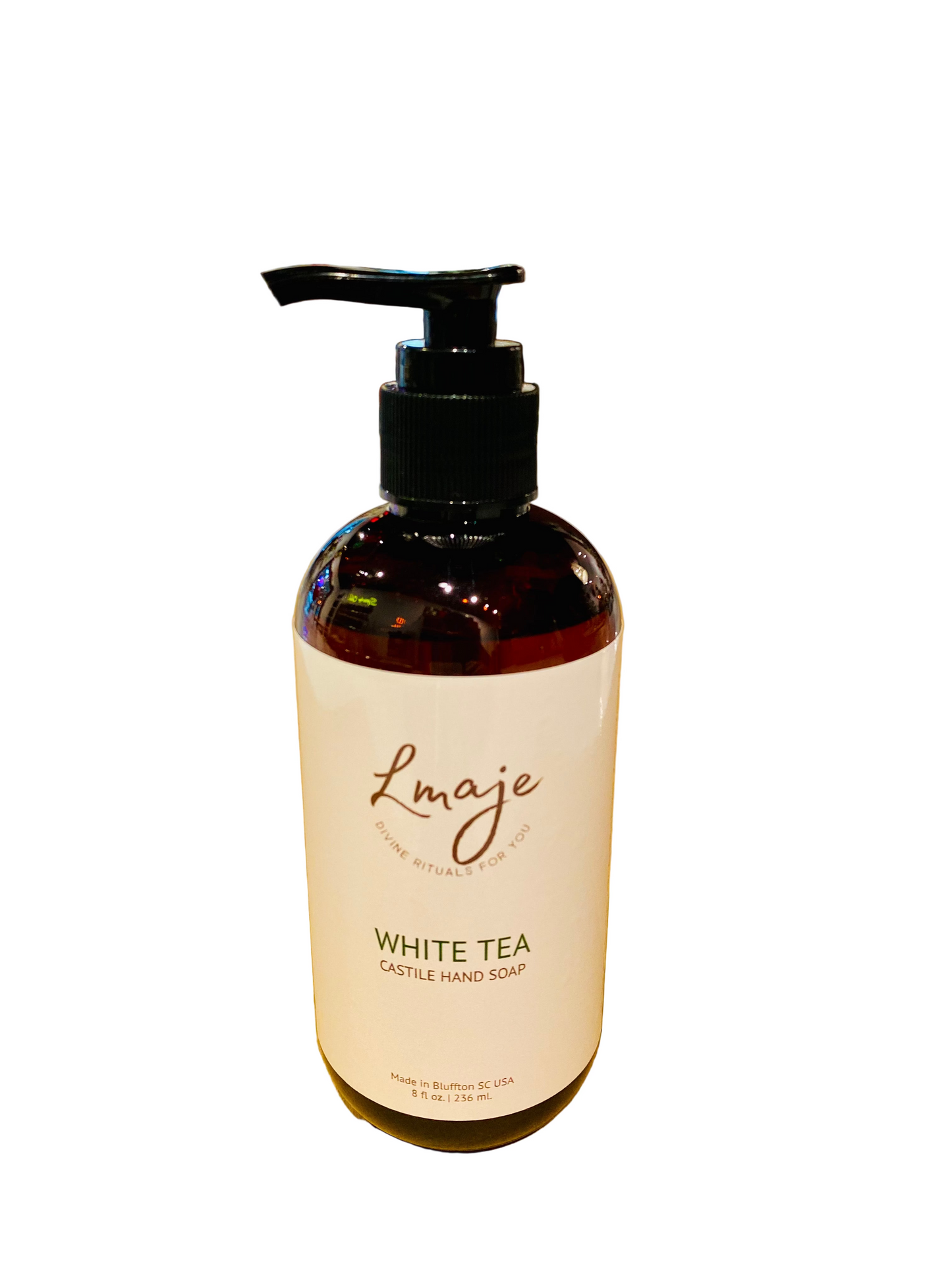Castile Hand Soap 9.5 oz | White Tea | Lmaje