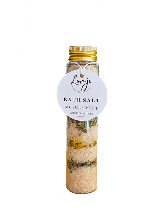 Bath Salt | Muscle Melt 2.7 oz. | Lmaje