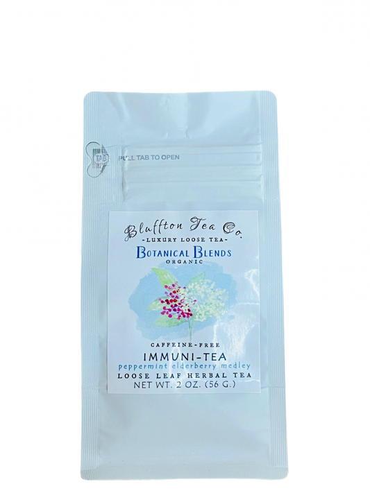 Bluffton Tea Co | Botanical Blends - Immuni-Tea | Loose Leaf Tea | 2 oz.