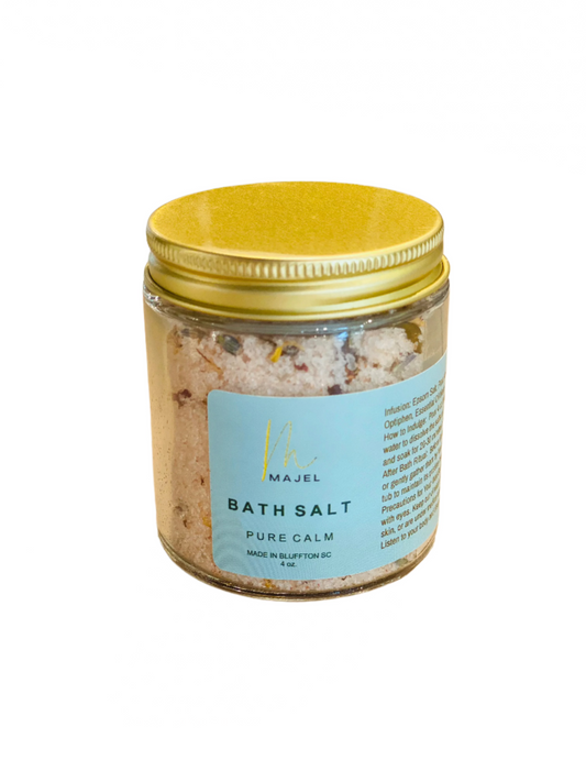 Bath Salt | Pure Calm 4 oz. | Majel