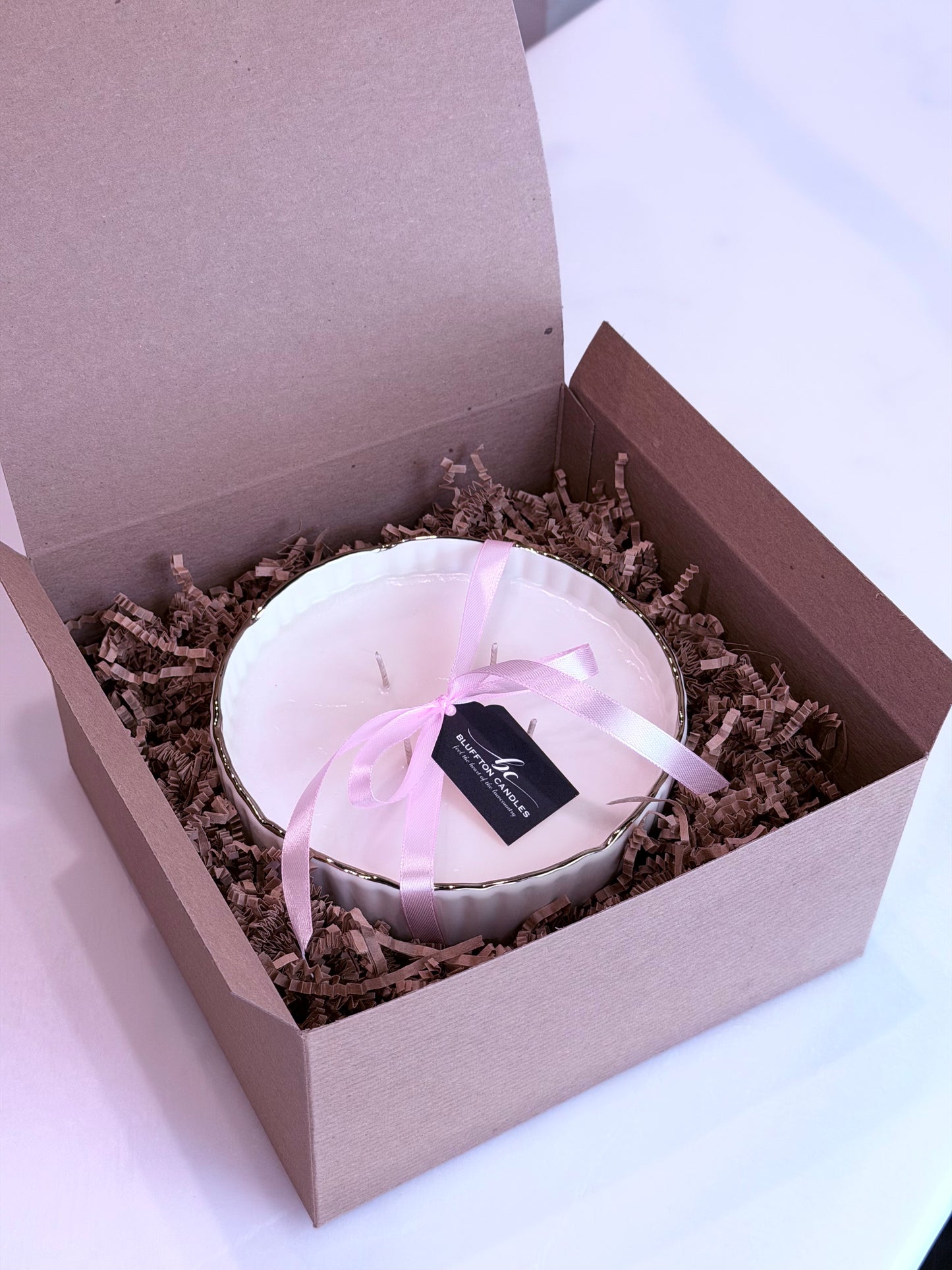 Limited Edition | Unique Vessel - Soy Candle 4 wick