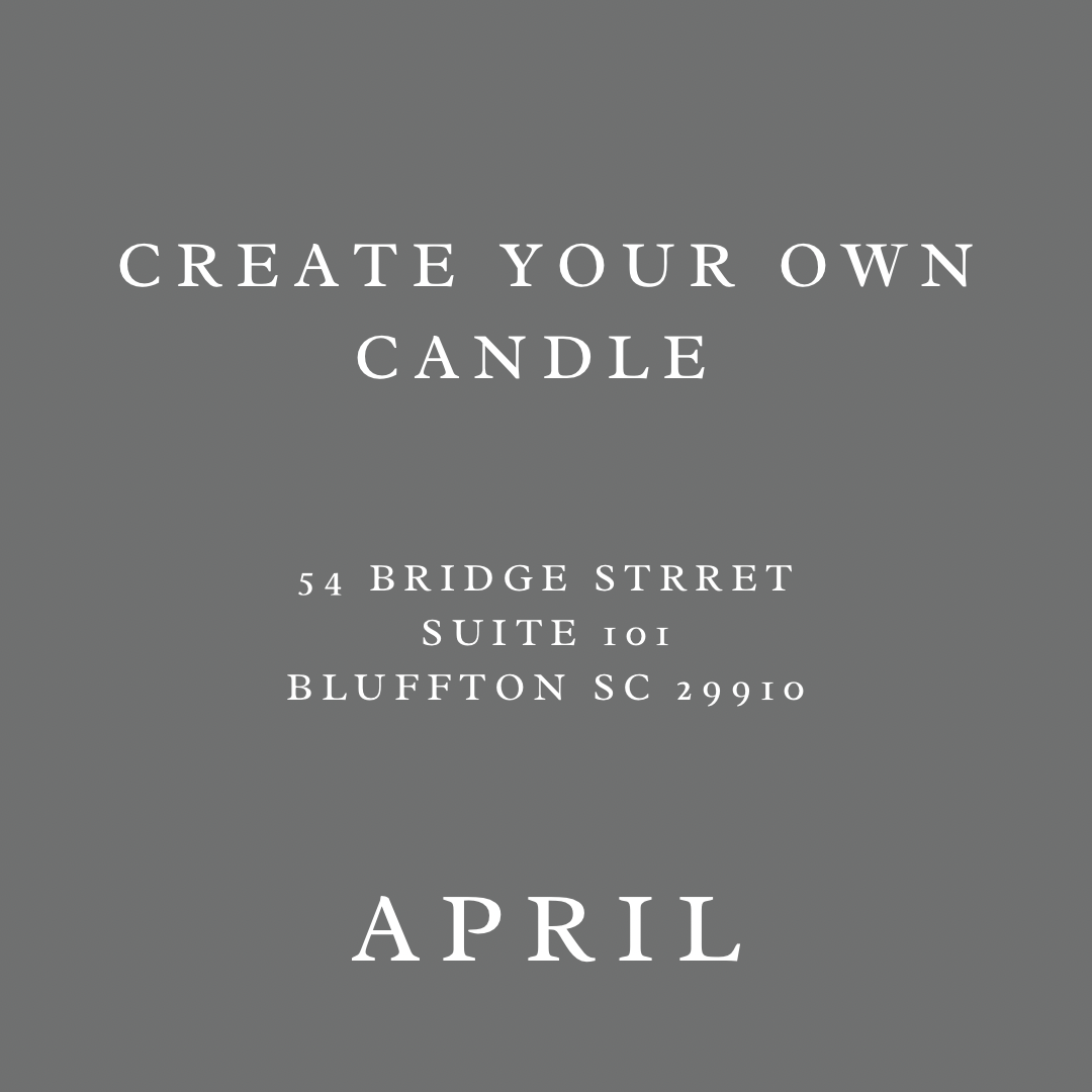 Create Your Own Candle | One Seat | April