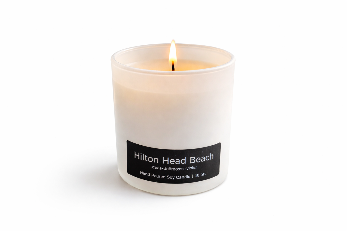 White Glass | Hilton Head Beach 10 oz.