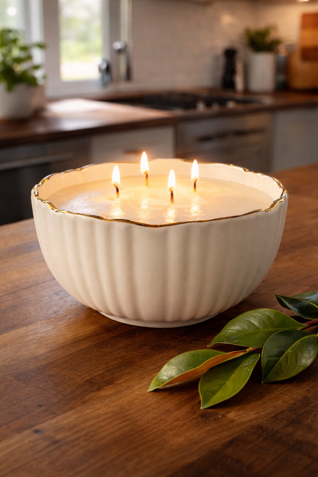 Limited Edition | Unique Vessel - Soy Candle 4 wick