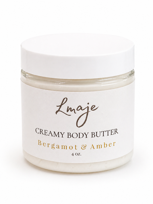 Lmaje | Bergamot and Amber Creamy Body Butter