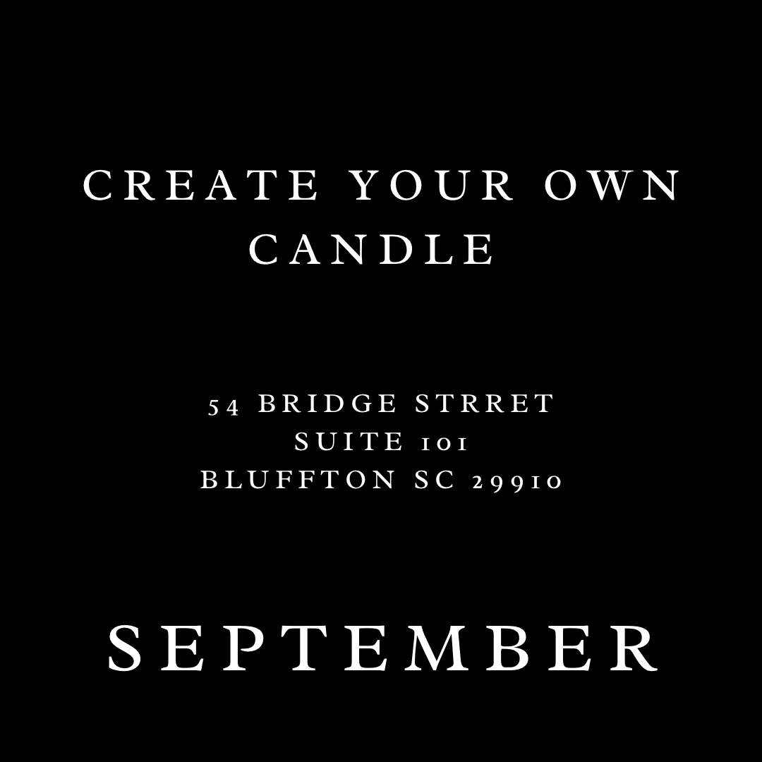 Create Your Own Candle | One Seat | September