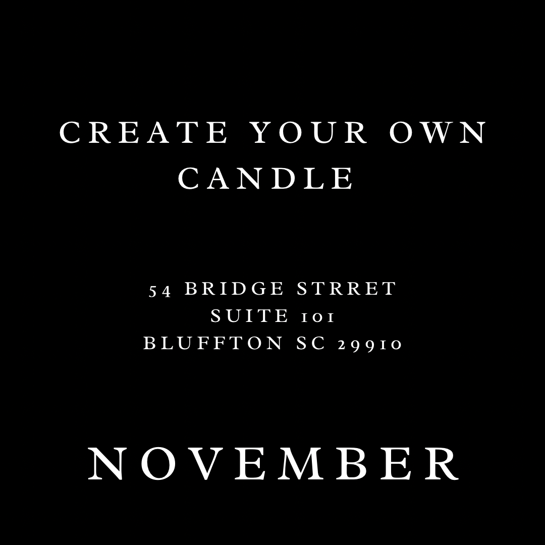Create Your Own Candle | One Seat | November