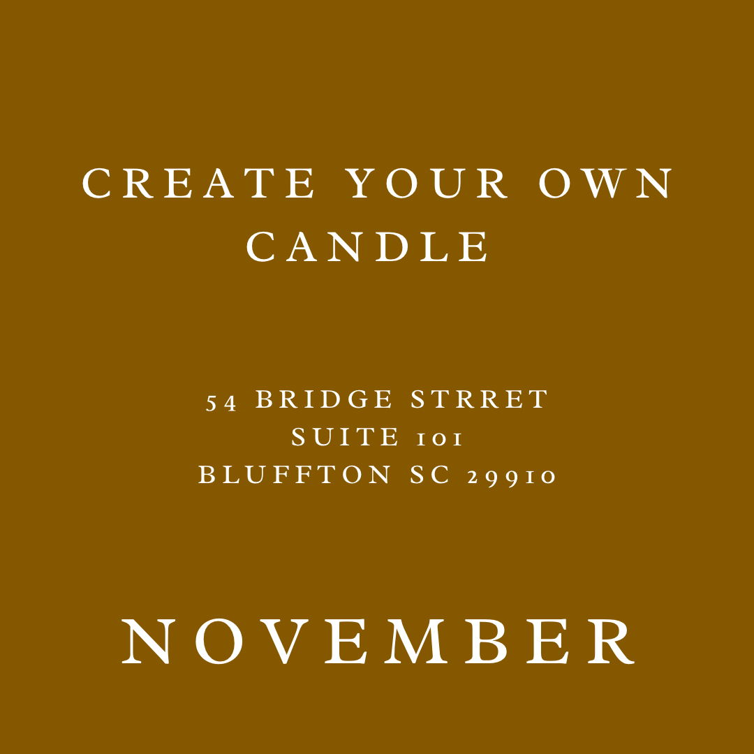 Create Your Own Candle | One Seat | November